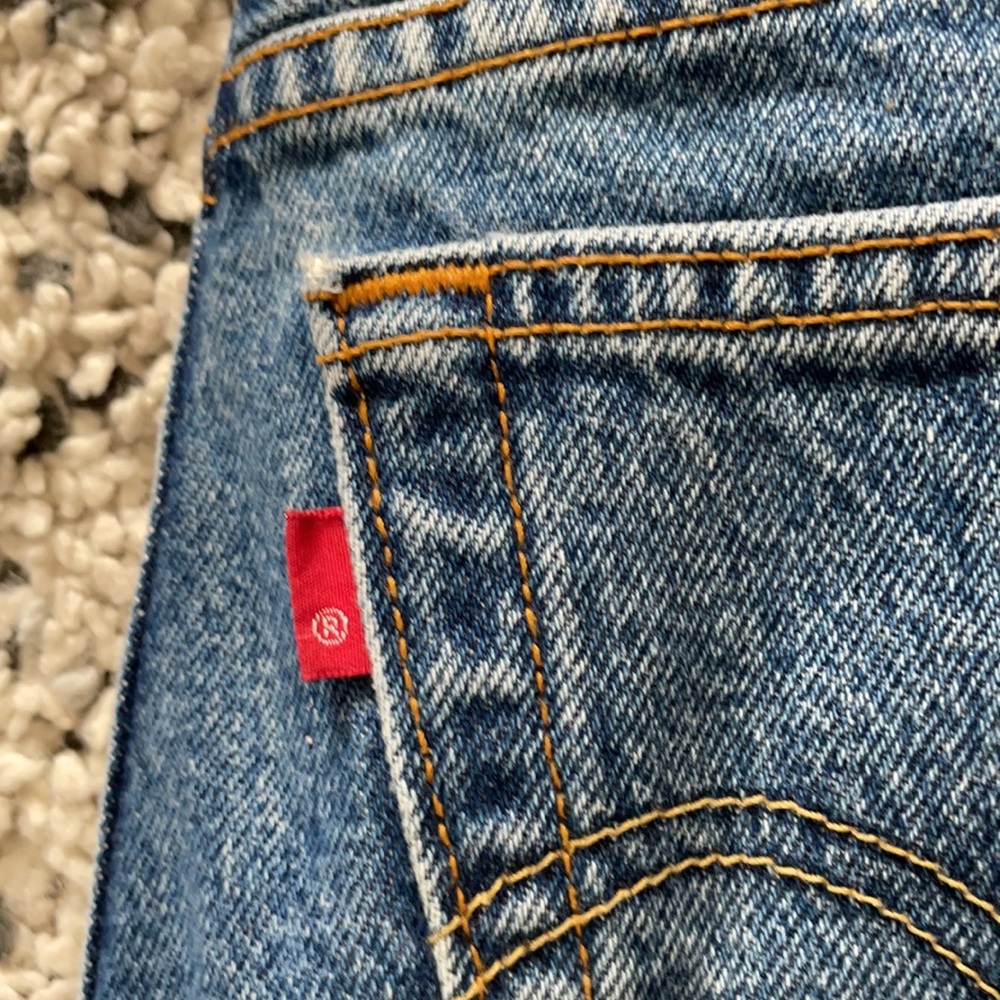 Levis blank red tab 550 size 27 VINTAGE - Picture 3 of 6